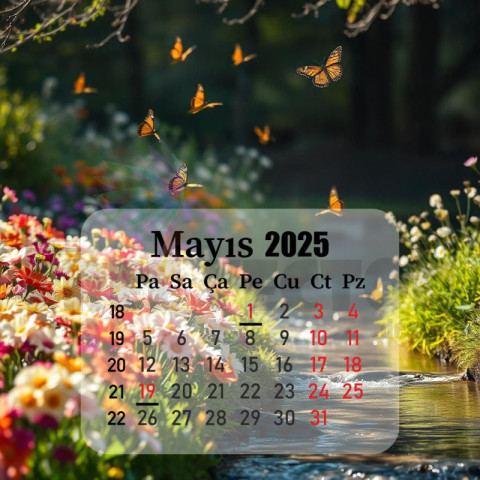 mayıs 2025 takvim